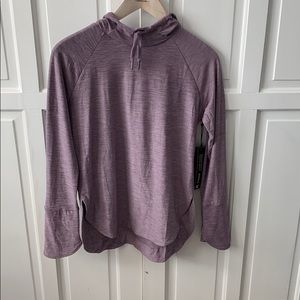 Lavender high neck hoodie *never worn *tags on*